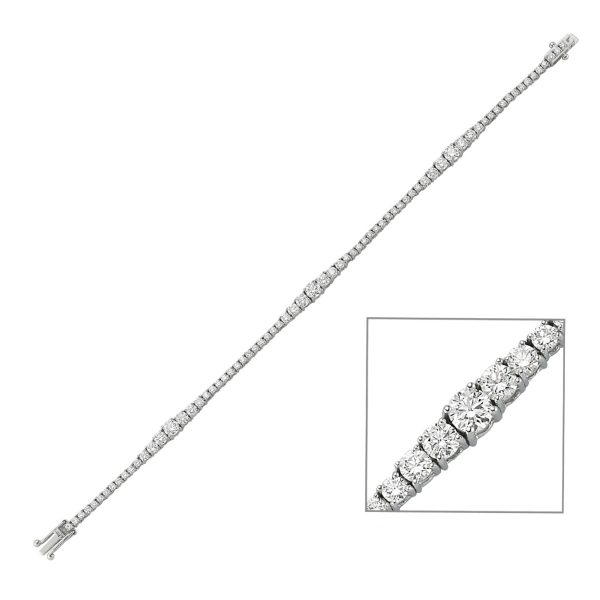 Carol Diamond Tennis Bracelet