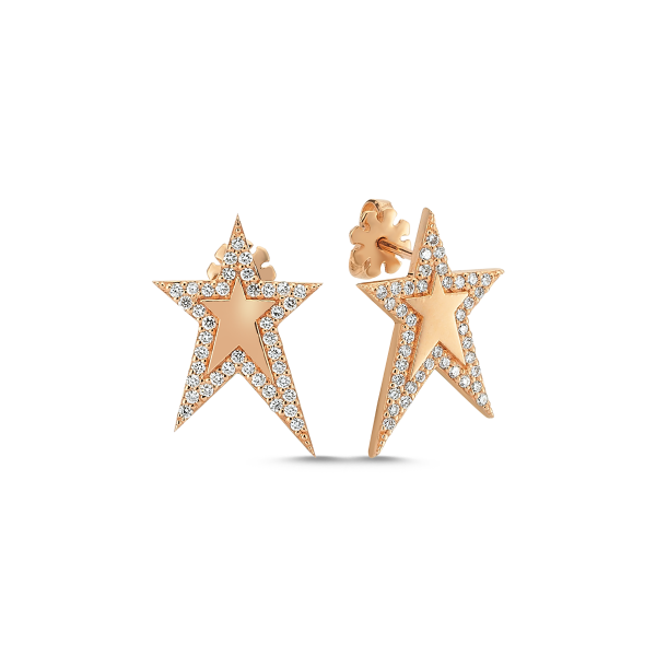 Michelle Diamond Star Earrings