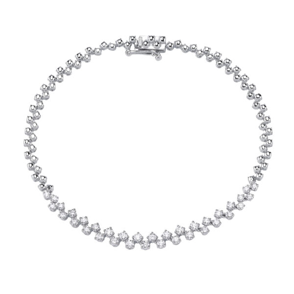 Catherine Diamond Tennis Bracelet - Image 2