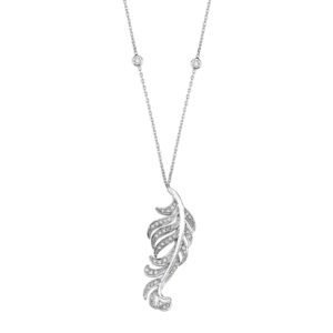 Celebrity Jewellers- Bridal Collection/ Feather Pendant