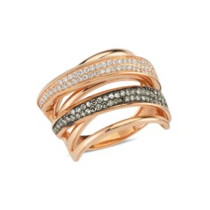 Celebrity Jewellers- Vintage Collection/ Cognac Diamond Farana Ring