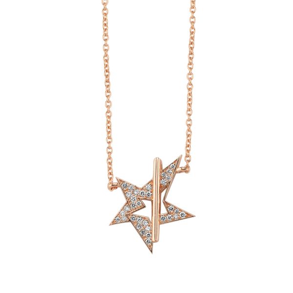 Asteria Diamond Star Pendant